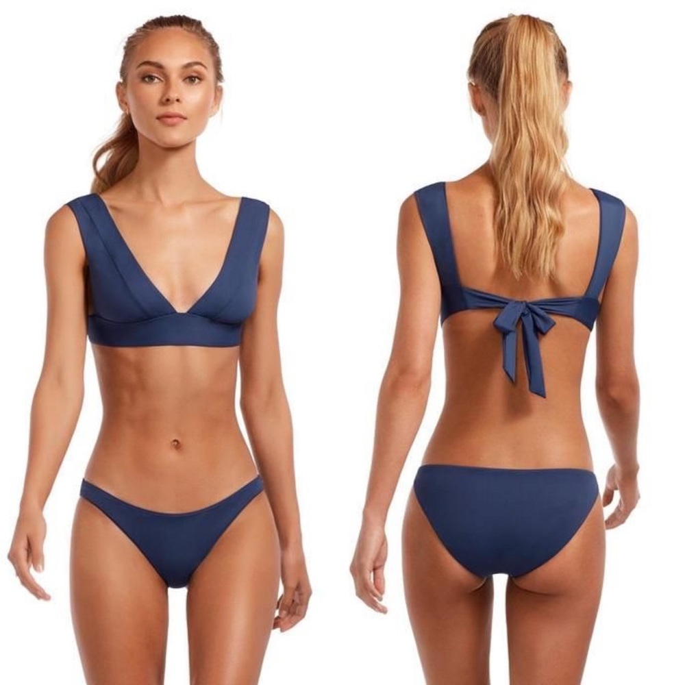 Vitamin A Swim MAGNOLIA V Neck Bikini Top - Picture 1 of 3